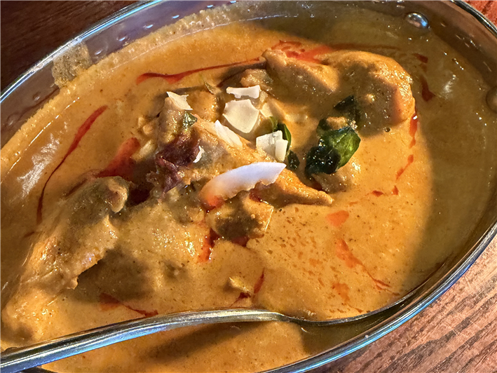coconut chicken curry